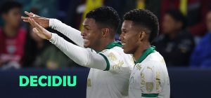 Luis Guilherme vibra com gol da virada, seu primeiro no profissional: “Momento único”