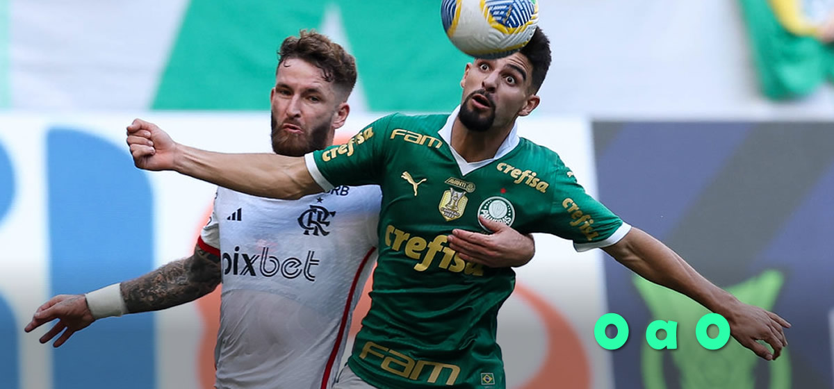 Palmeiras domina o Flamengo mas não sai do zero no Allianz Parque