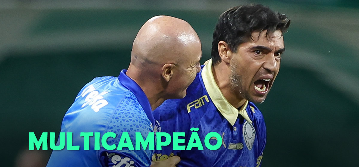 Após décimo título pelo Palmeiras, Abel se declara à torcida: “Dizem que me amam e eu os amo”