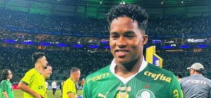 Endrick volta a se declarar ao Palmeiras e dedica título a funcionários e torcida