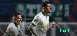 Palmeiras estreia na Libertadores com empate fora de casa