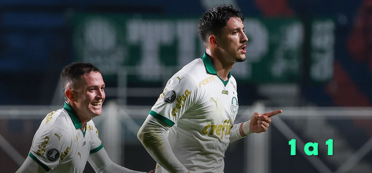 Palmeiras estreia na Libertadores com empate fora de casa