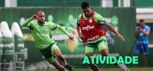 Palmeiras faz treino tático para enfrentar o Internacional; veja possível escalação