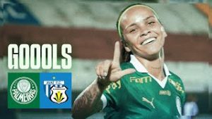 Assista aos gols de Palmeiras 4 x 0 Avaí/Kindermann pelo Brasileirão Feminino