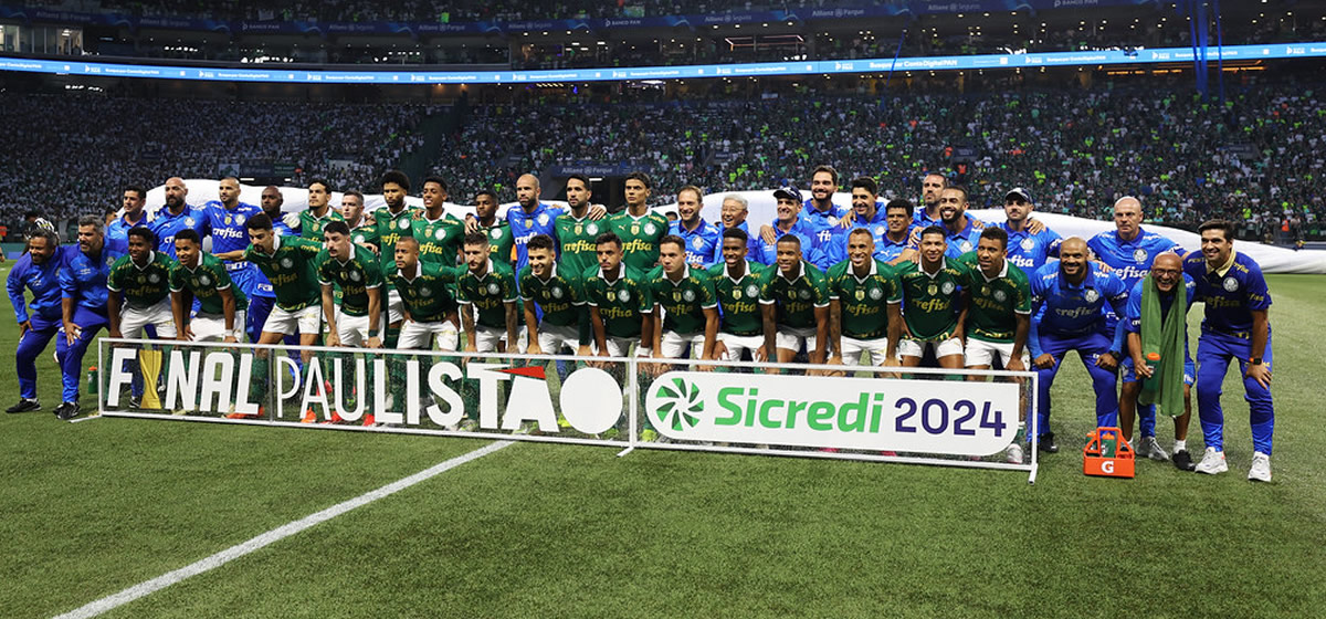 Palmeiras recebe o Santos precisando de gols para ser tricampeão paulista