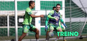 Palmeiras segue preparação para enfrentar o São Paulo; escalação tem duas dúvidas