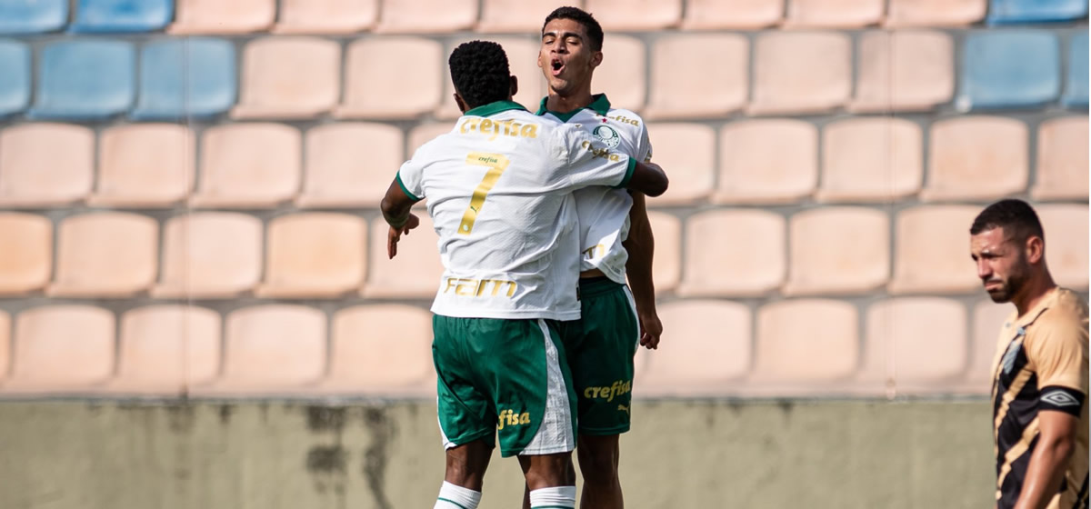 Em jogo de viradas, Palmeiras vence o Athletico-PR pelo Brasileirão Sub-20