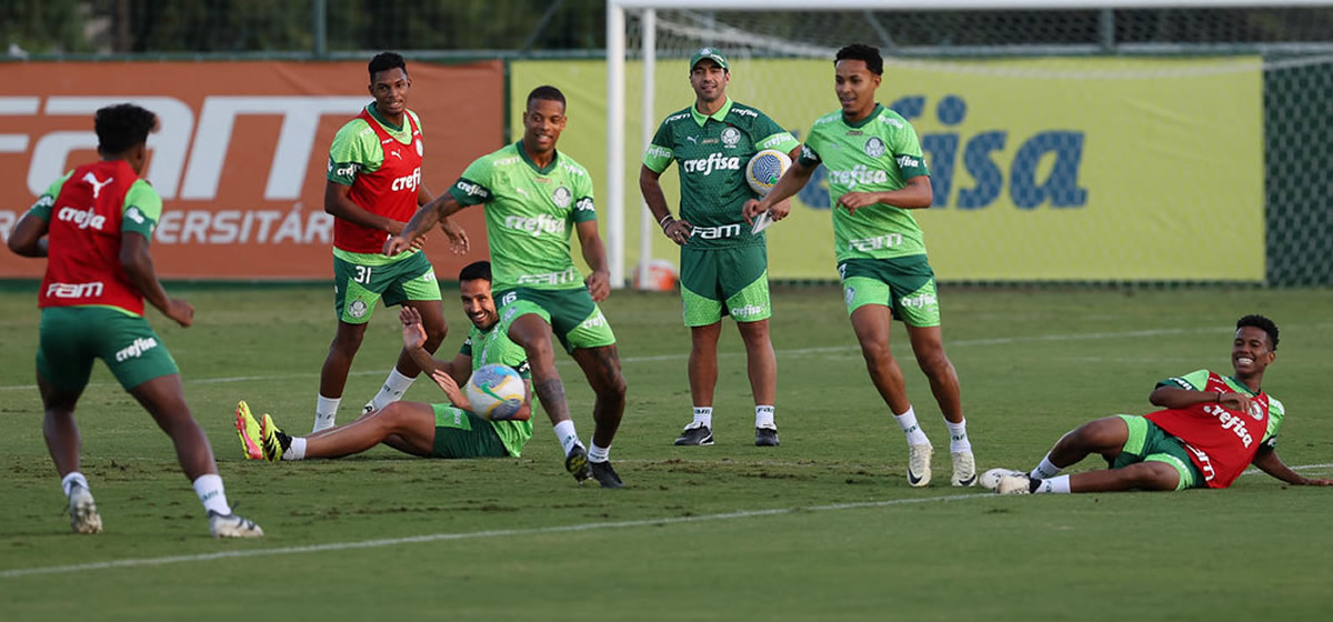 Palmeiras encerra preparação para enfrentar o Athletico-PR; veja provável escalação