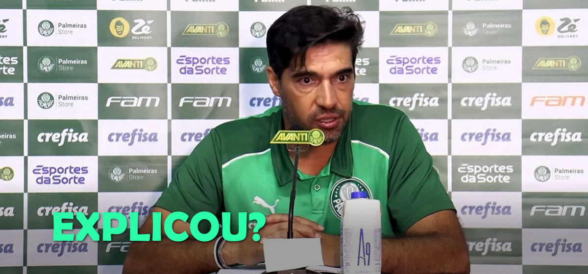 Abel Ferreira faz pronunciamento sobre suposto pré-contrato com Al-Sadd