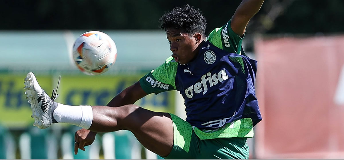 Perto da despedida, Endrick volta a se declarar ao Palmeiras: "Tenho muita gratidão"