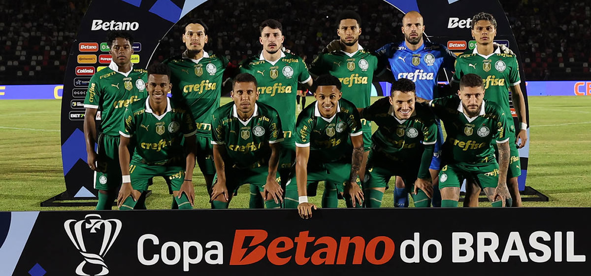 Classificação para as oitavas de final da Copa do Brasil rende premiação milionária ao Palmeiras