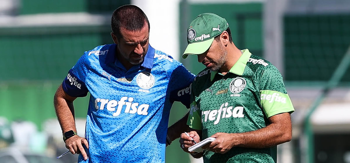 Palmeiras faz treino tático antes de viajar ao Uruguai; veja provável escalação