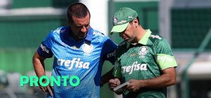 Palmeiras faz treino tático antes de viajar ao Uruguai; veja provável escalação