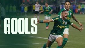 Assista aos gols de Rony e Estêvão contra o Botafogo-SP