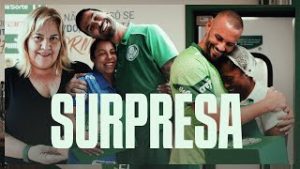 Vídeo: Palmeiras presenteia as mães da Academia de Futebol