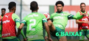 Repleto de desfalques, veja como o Palmeiras pode ser escalado contra o Criciúma
