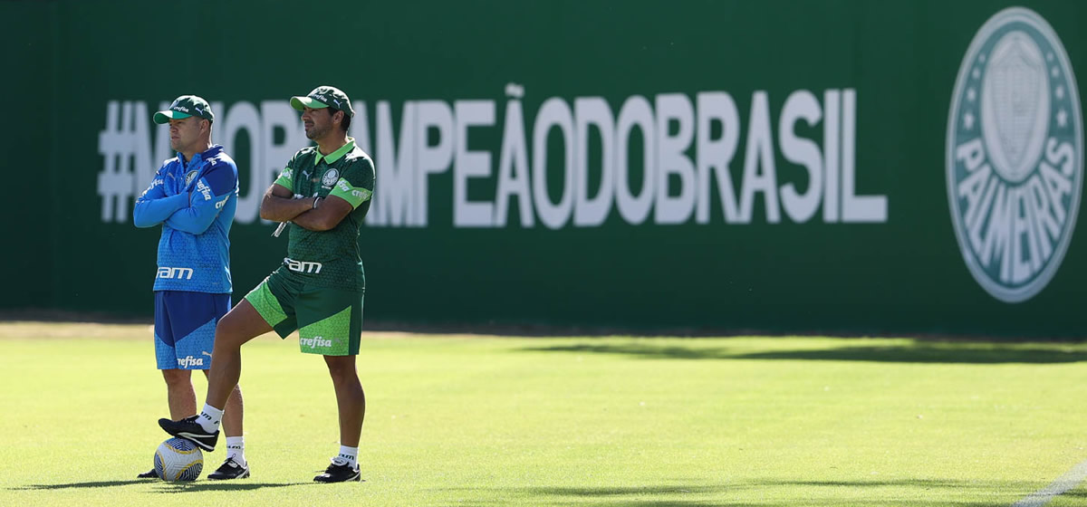 Com nova baixa, Palmeiras faz treino técnico para enfrentar o Atlético-MG; veja possível escalação