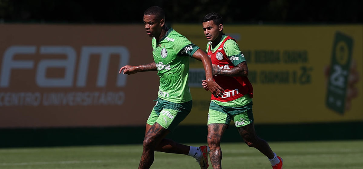 Palmeiras inicia preparação para enfrentar o Red Bull Bragantino; Dudu treina