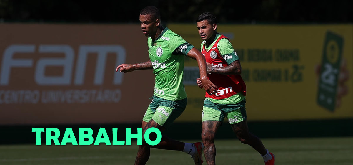 Palmeiras inicia preparação para enfrentar o Red Bull Bragantino; Dudu treina