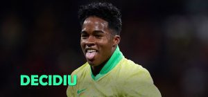 Fenômeno! Endrick marca o gol da vitória do Brasil sobre o México; assista