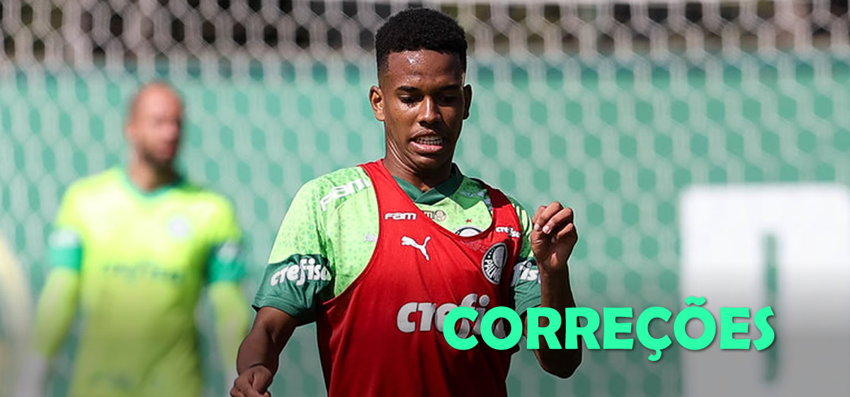 Estêvão confia que Palmeiras mostrará evolução na retomada do Brasileirão