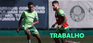 Palmeiras x Corinthians: Abel comanda treino técnico na Academia; veja possível escalação