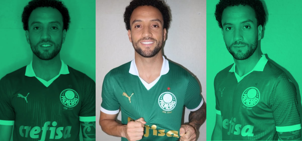 Felipe Anderson publica vídeo com a camisa do Palmeiras: "Muito feliz e empolgado"