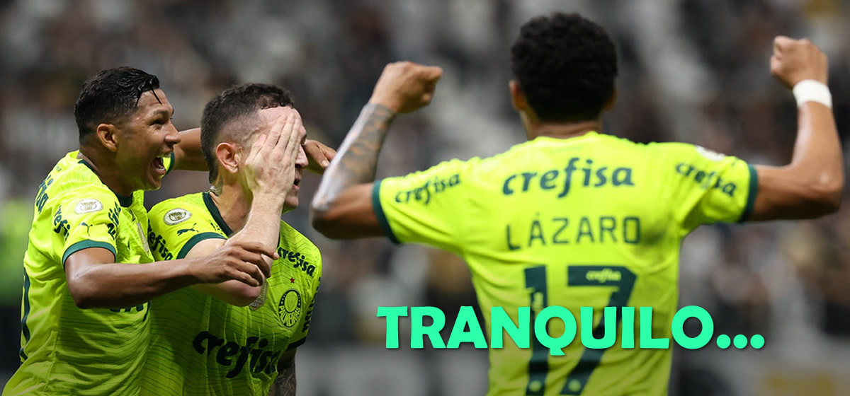Palmeiras atropela o Atlético-MG em BH e cola nos líderes do Brasileirão