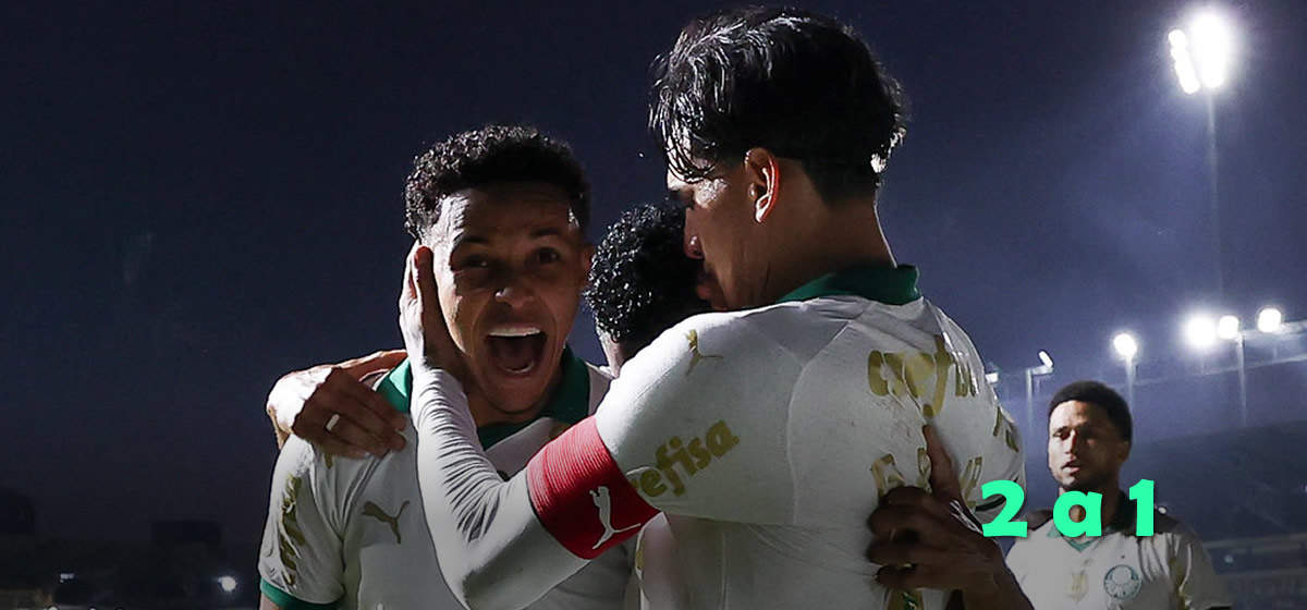 Palmeiras supera desfalques e vence o Criciúma fora de casa