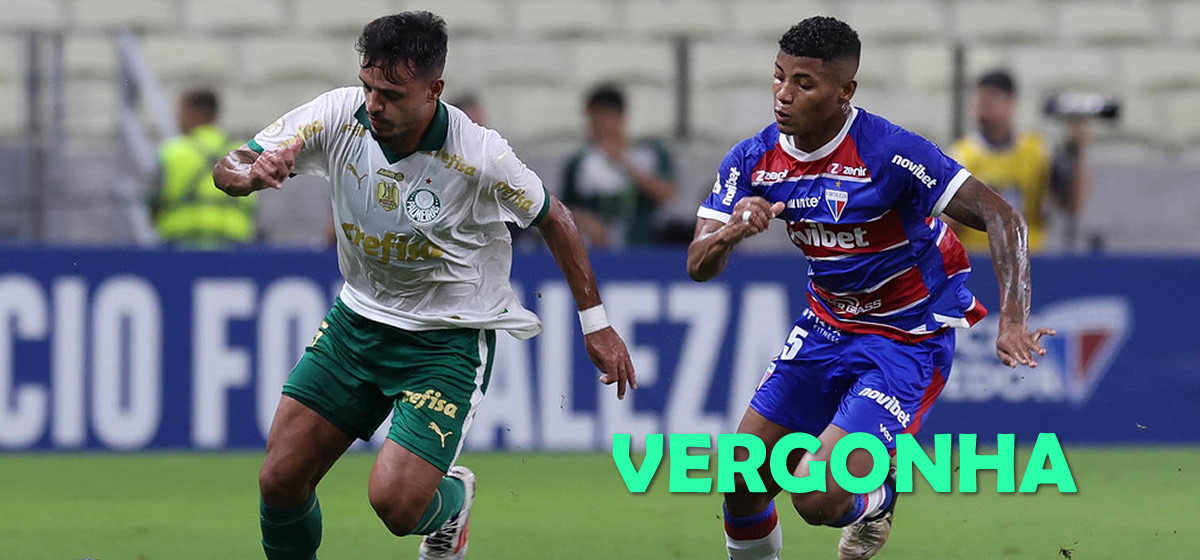 Abel inventa demais, Palmeiras é atropelado pelo Fortaleza e perde a chance de ser líder