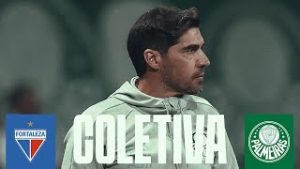 TV Palmeiras: coletiva do Abel após derrota para o Fortaleza