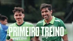 Veja como foi o primeiro treino de Maurício no Palmeiras