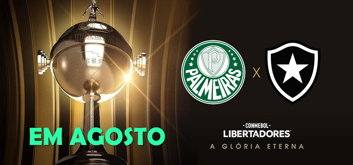 Definido: Palmeiras enfrentará o Botafogo nas oitavas de final da Libertadores; veja o chaveamento