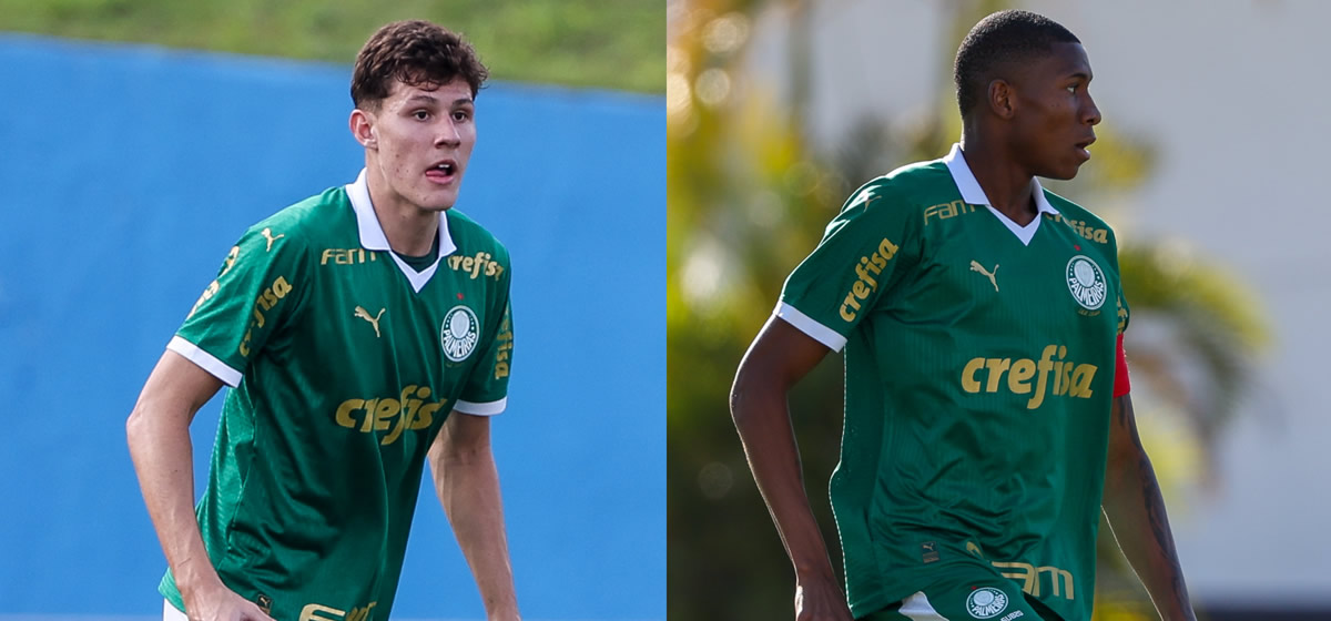 Palmeiras renova os contratos de dupla destaque do Sub-20