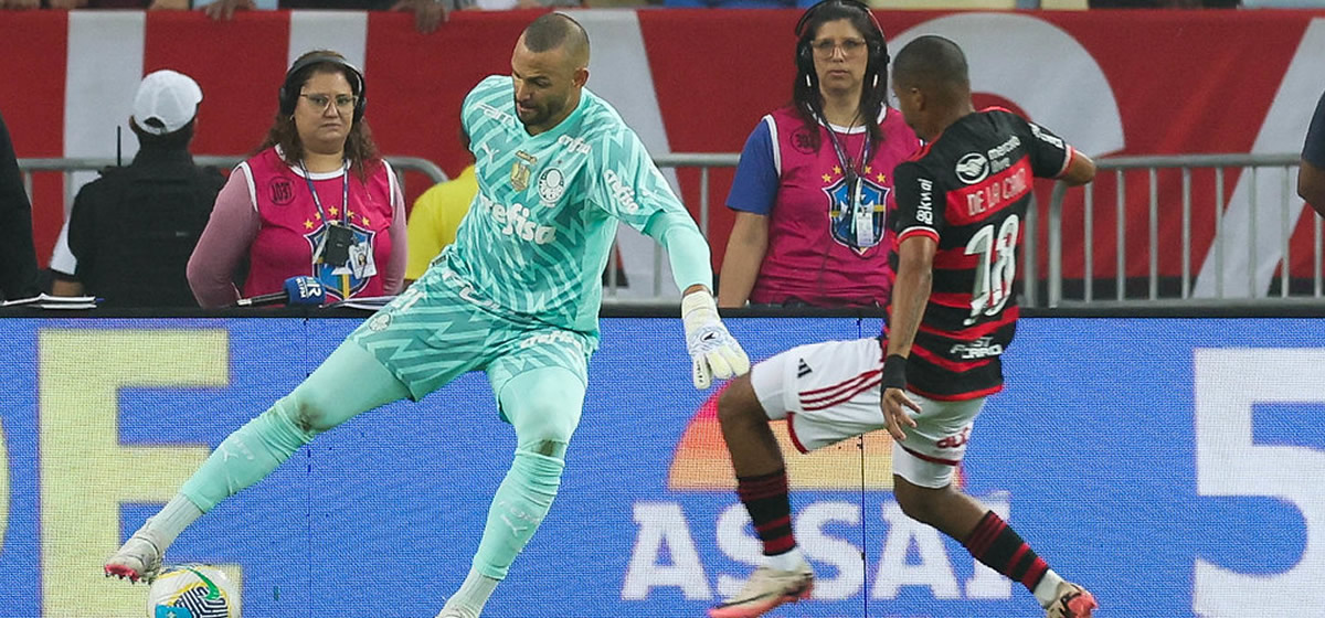 Weverton admite péssima fase do Palmeiras e enxerga jogo contra o Inter como oportunidade