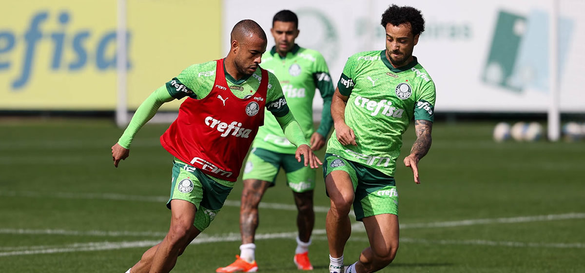 Palmeiras encerra preparação para enfrentar o Cruzeiro; veja provável escalação