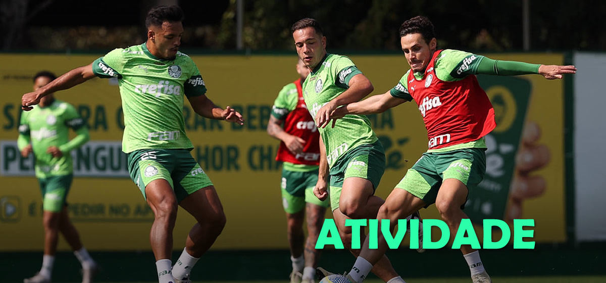 Palmeiras segue preparação para enfrentar o Flamengo; Estêvão tem lesão confirmada