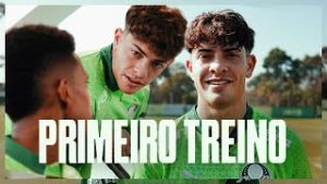 Veja como foi o primeiro treino de Giay no Palmeiras