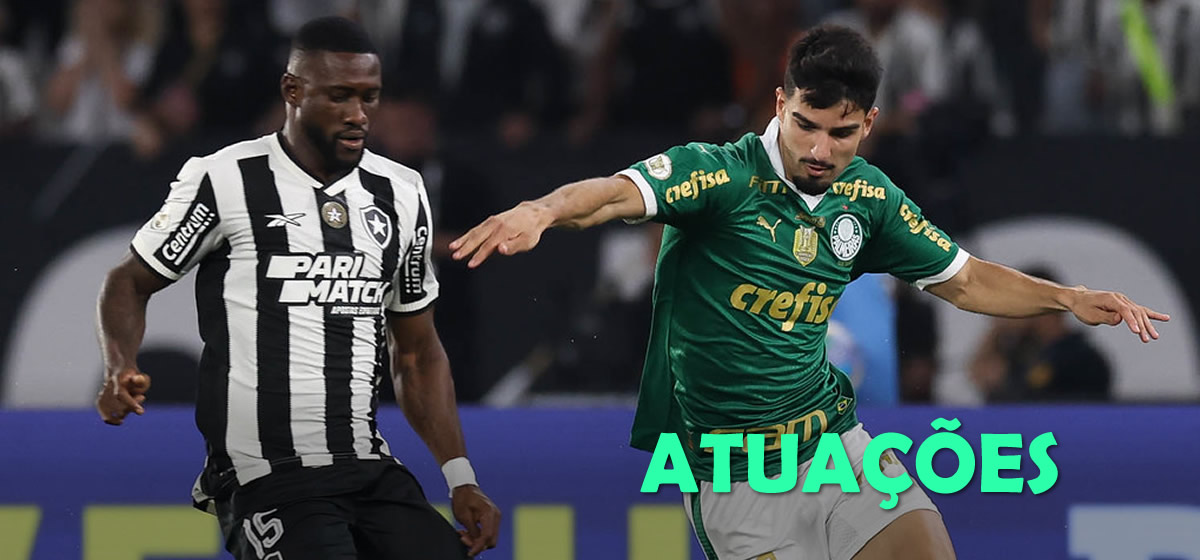 Notas de Botafogo 1 x 0 Palmeiras
