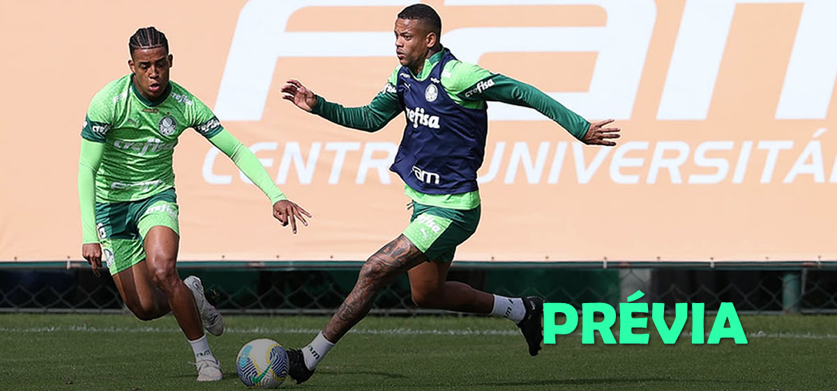 Sem Piquerez e Estêvão: veja provável Palmeiras para enfrentar o Cruzeiro