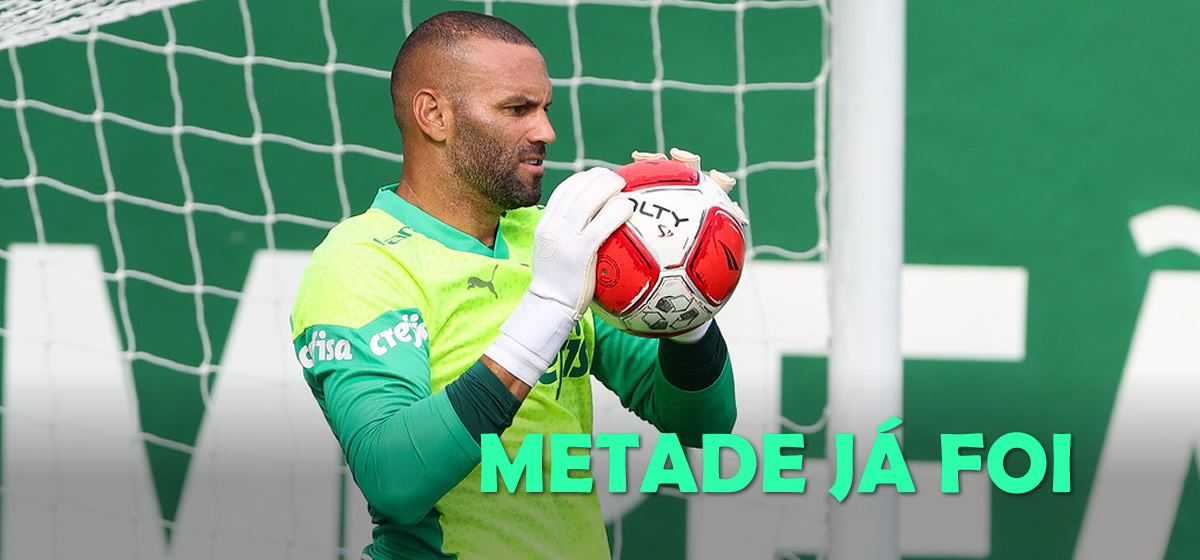 Weverton diz que Palmeiras fez um bom turno e projeta returno mais difícil: “Todo jogo é decisão”