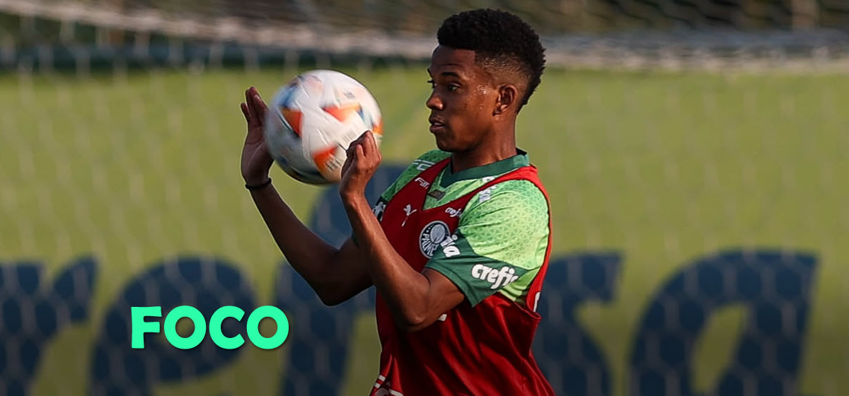 Estêvão diz que vitória no clássico aumentou confiança do Palmeiras para jogo da Libertadores
