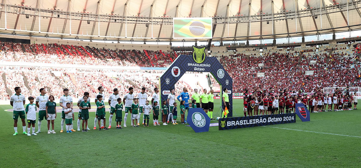 Ficha técnica de Flamengo 1 x 1 Palmeiras