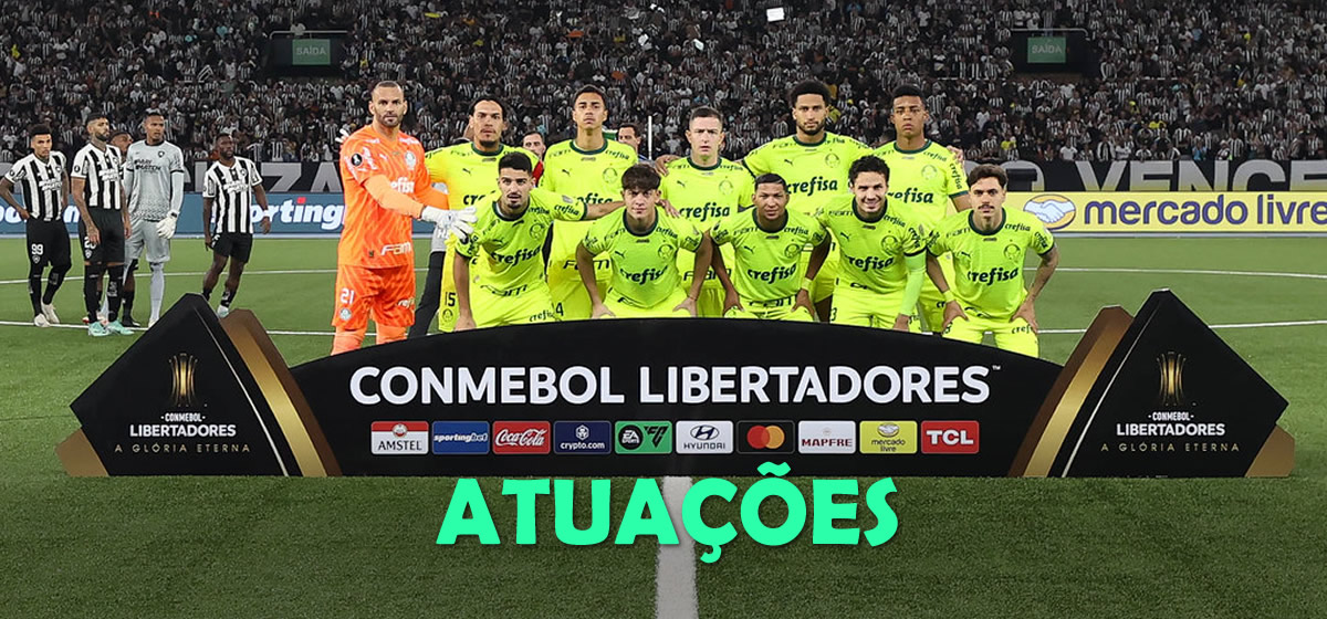 Notas de Botafogo 2 x 1 Palmeiras