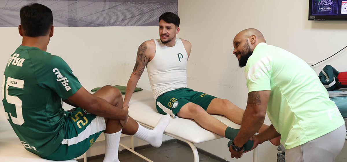 Palmeiras tem 6 jogadores no departamento médico; veja a situação de cada um