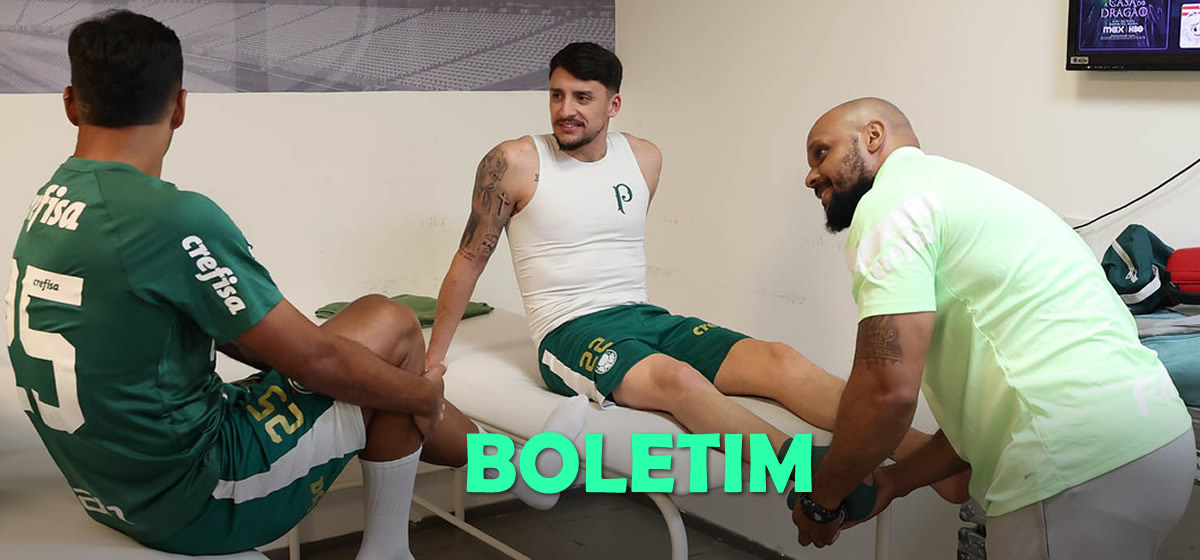 Palmeiras tem 6 jogadores no departamento médico; veja a situação de cada um