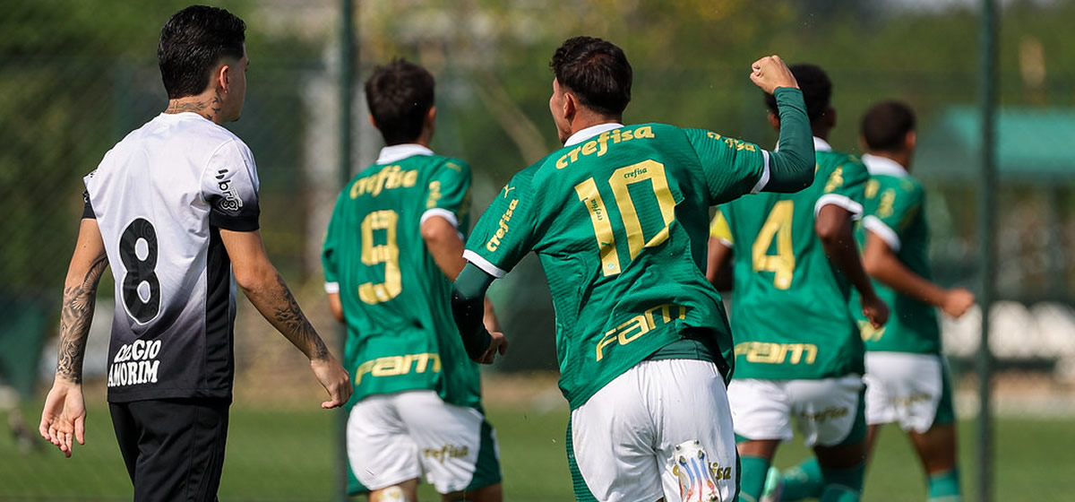 Palmeiras elimina o Corinthians e avança à semifinal do Brasileirão Sub-17