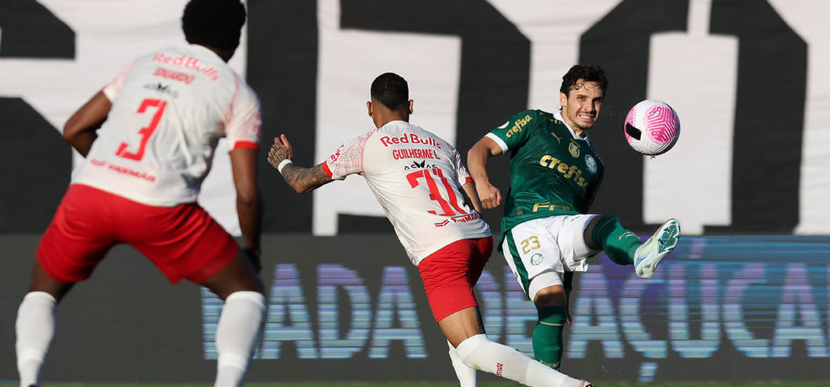 Palmeiras joga mal e só empata com o Red Bull Bragantino em Bragança