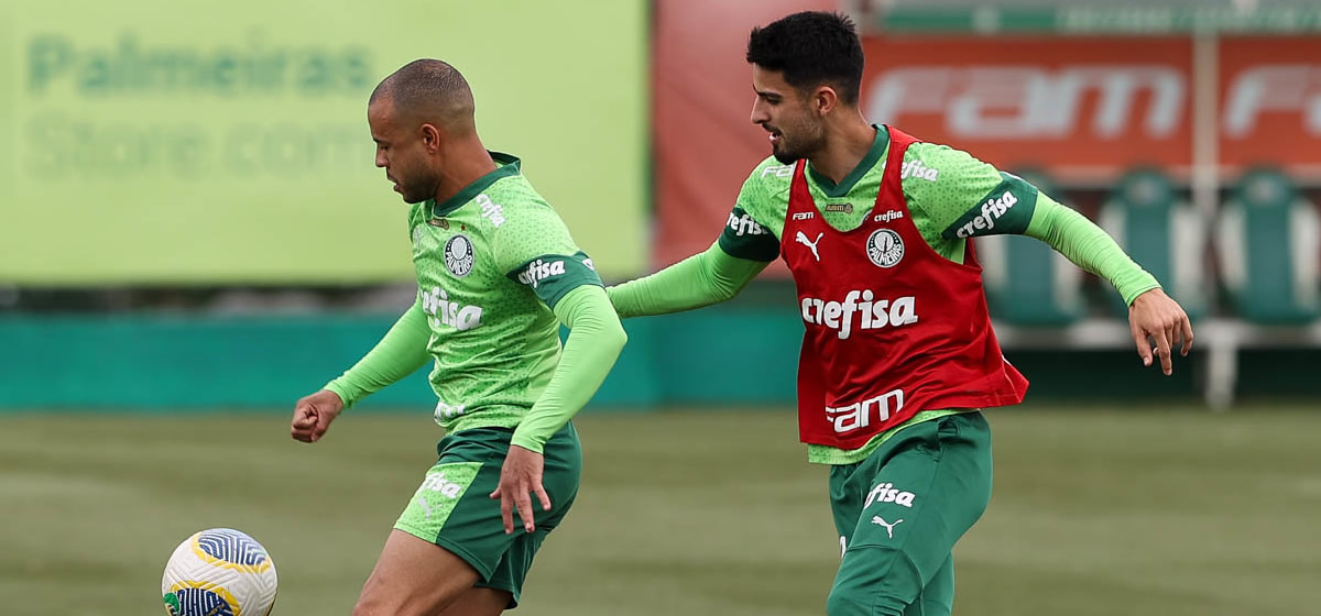 Palmeiras encerra preparação para enfrentar o Red Bull Bragantino; veja provável escalação