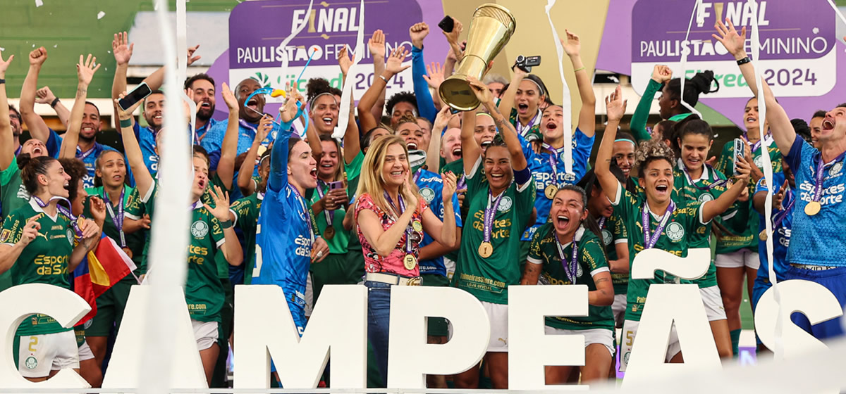 Palmeiras vence o Corinthians nos pênaltis e é tricampeão paulista feminino